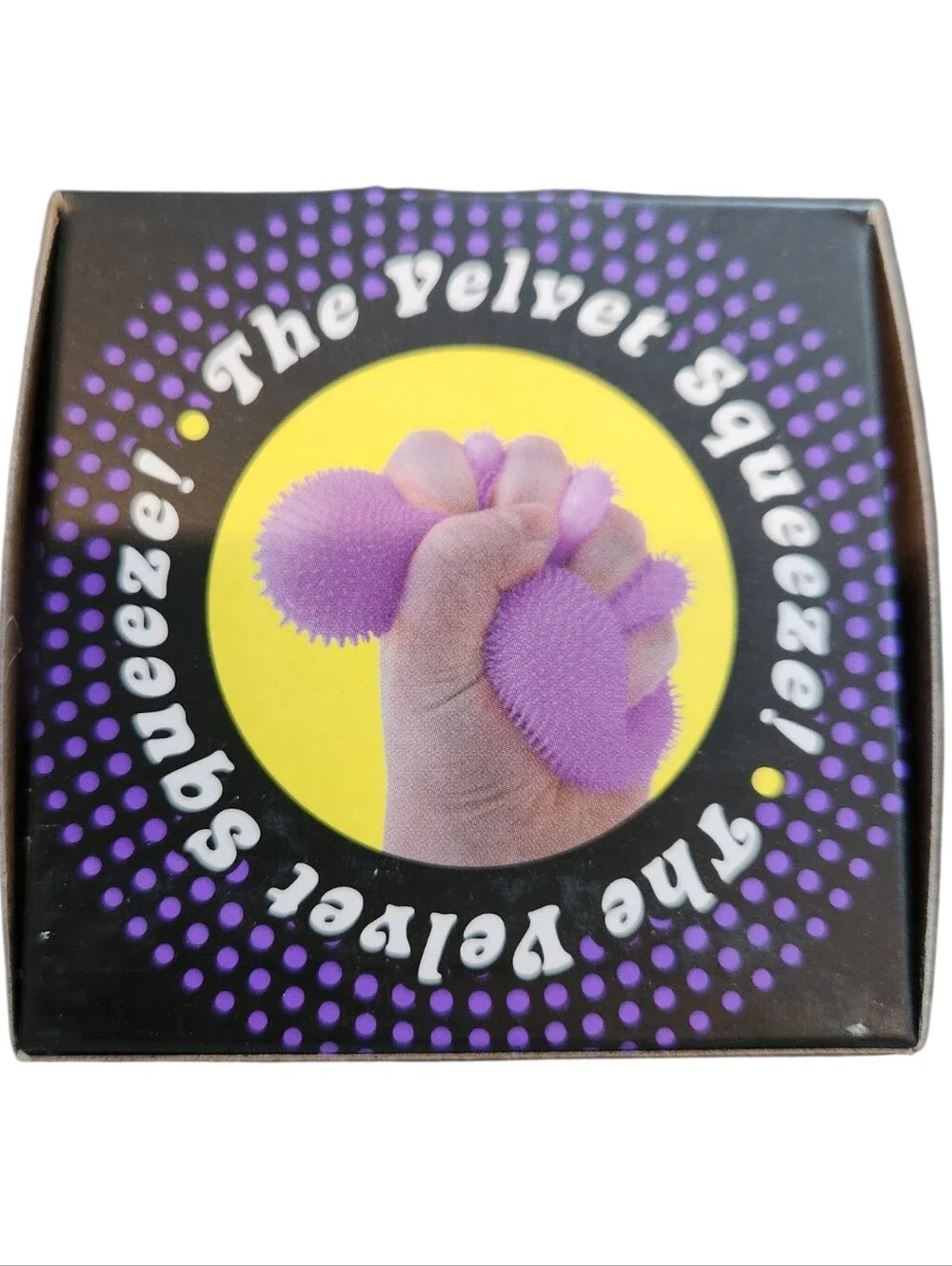 NeeDoh | Toys | New Needoh Fuzz Ball The Velvet Squeeze Purple Squishy ...